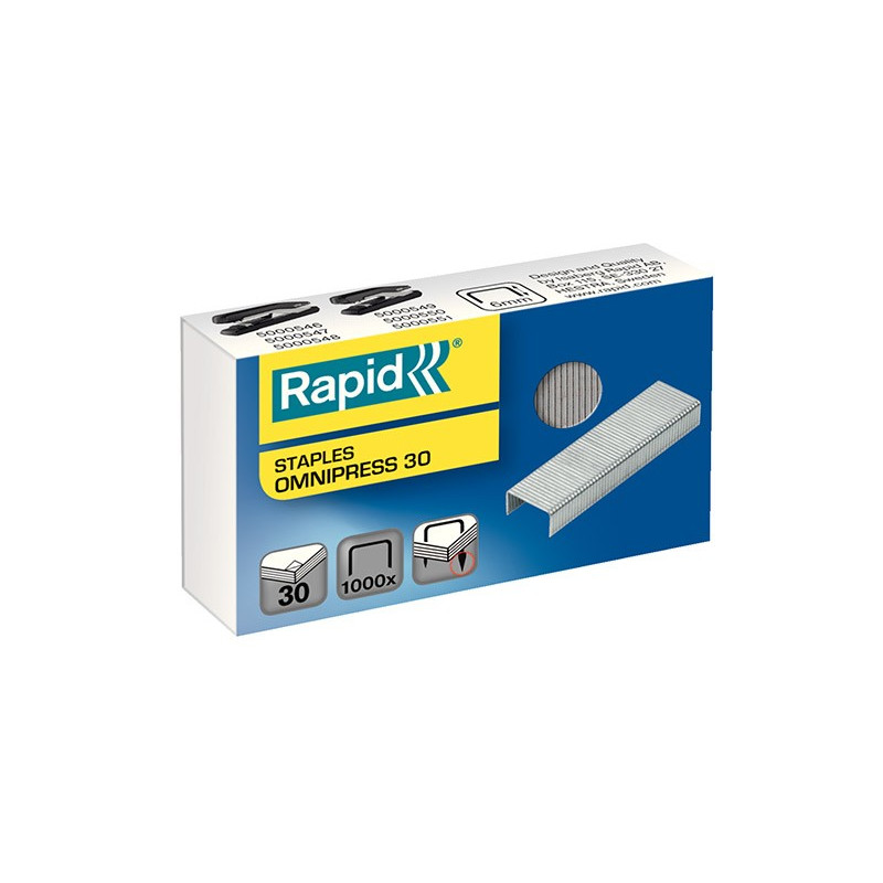 Rapid OmniPress 30 nitomanasta / 1000 kpl (rasia)