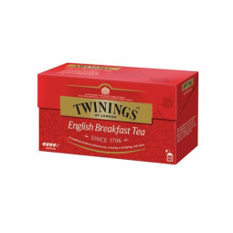 Twinings English Breakfast tee /25 pussia - virkistävän täyteläinen makuelämys
