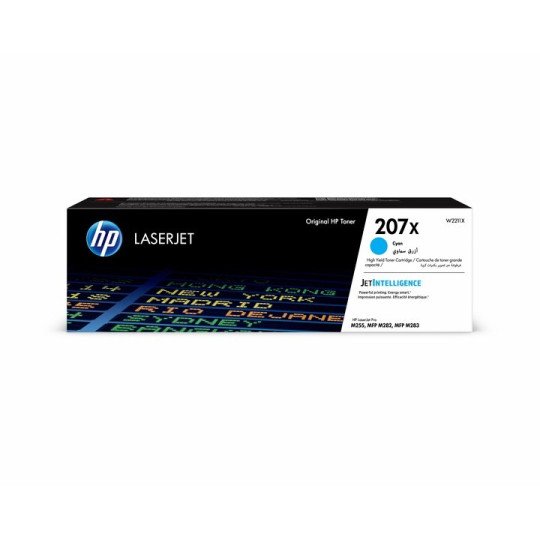 HP 207X Sininen 2,45K Laserkasetti W2211X