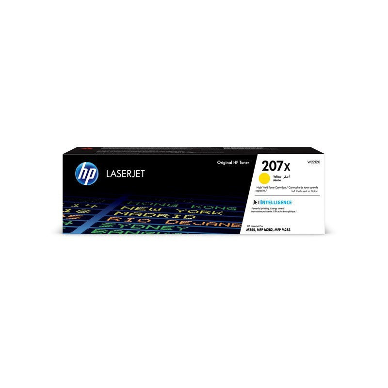 HP 207X Keltainen 2,45K Laserkasetti W2212X