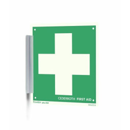 Seinäpidike opastekilvelle Cederroth 1750