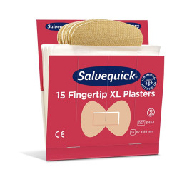 Laastari Salvequick 6454 15kpl Sormenpäähän