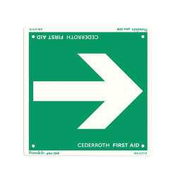 Opastekilpi Nuoli Cederroth 1735