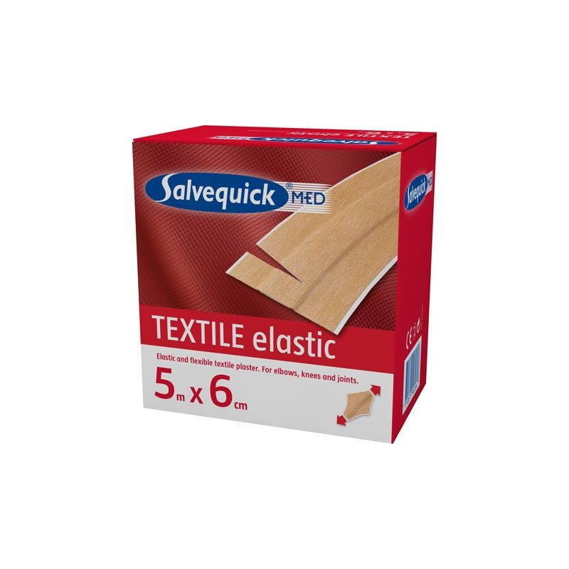 Laastari 5m Salvequick Textile Elastic