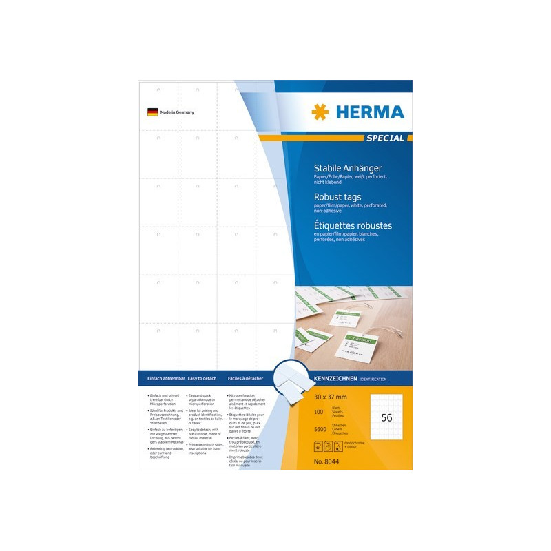 Herma 30x37mm Hintalappumuovi 8044 - edullista ja helppoa hinnoittelua