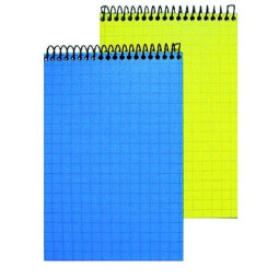 Taskulehtiö A6/50 Sininen muovikansi