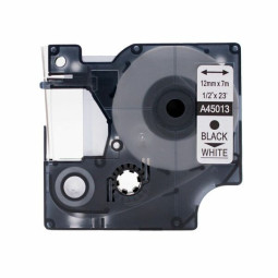 Tarrakasetti 12mm Musta/valkoinen NS 45013