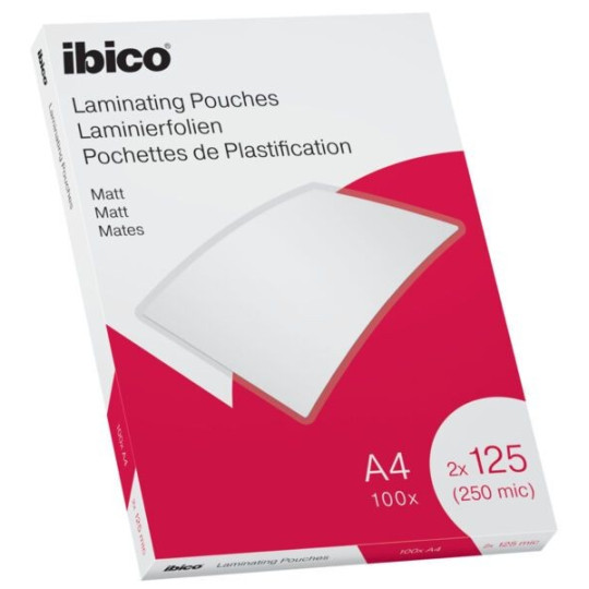 Lamitasku A4 125mic MATTA Ibico /100kpl