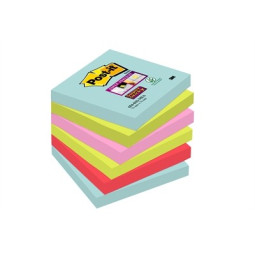 Post-It 654 76x76mm Viestilappu Cosmic-värilajitelma