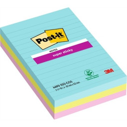Post-It SuperSticky Cosmic 101x152 /3x90kpl