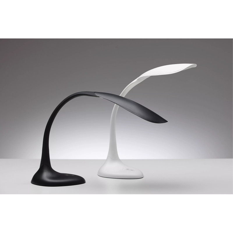 Työpistevalaisin Flexlite Led - elegantti pöytävalo