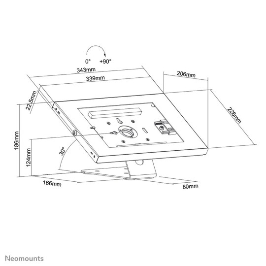 SKL Tabletti-yhdistelmäteline Universal