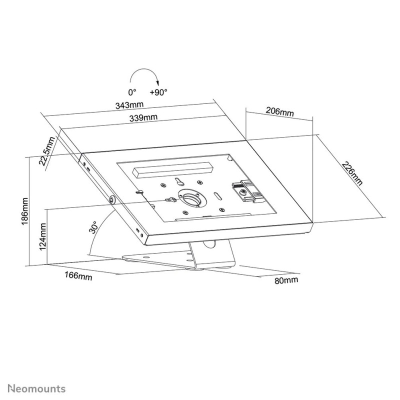 SKL Tabletti-yhdistelmäteline Universal