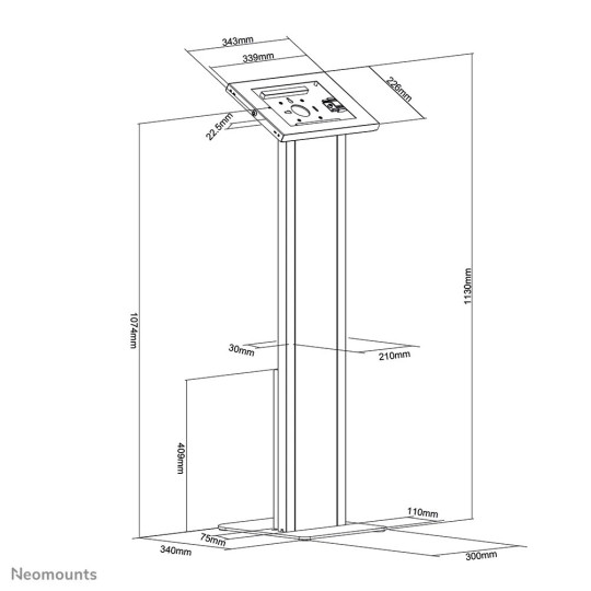 SKL Tabletti-lattiateline Kiosk