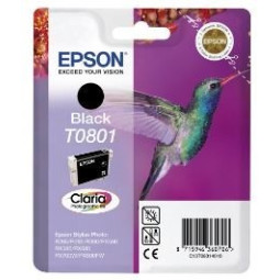 Epson T0801 Musta Mustepatruuna