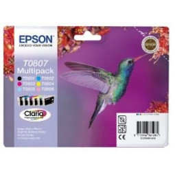 Epson T0807 Multipack BK/C/M/Y/LC/LM
