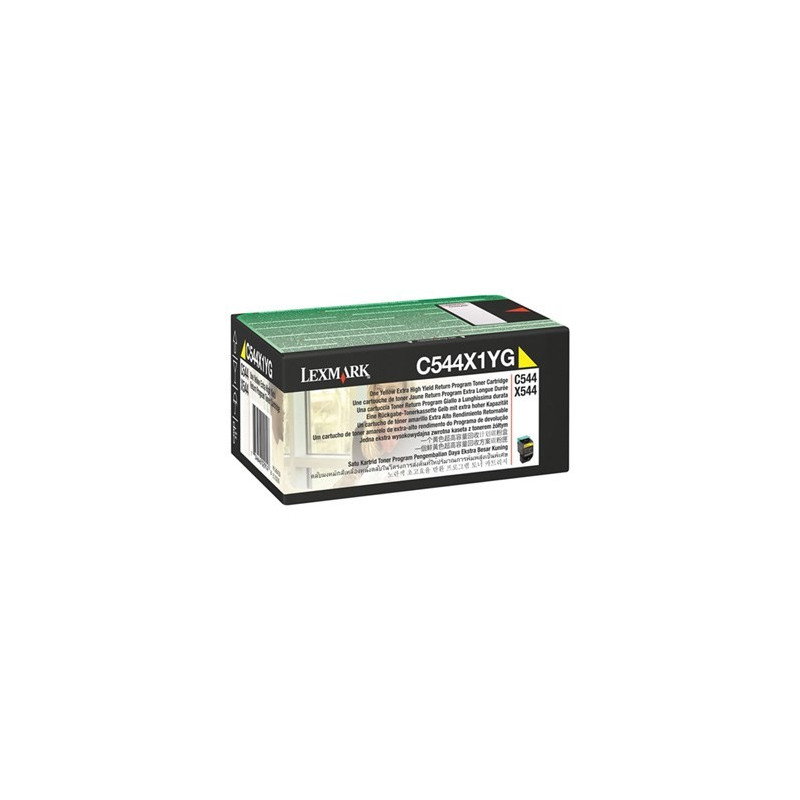 Lexmark C544X1YG Yellow 4K Laserkasetti