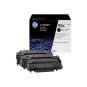 HP 55XD Musta 2x12,5K Laserkasetti Dual Pack