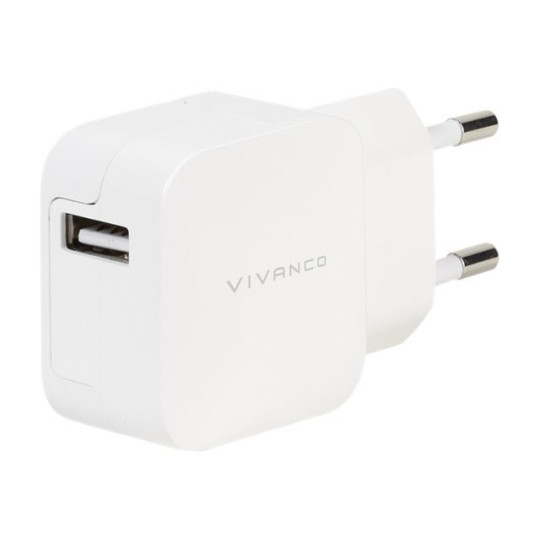 USB-laturi Vivanco 1xUSB