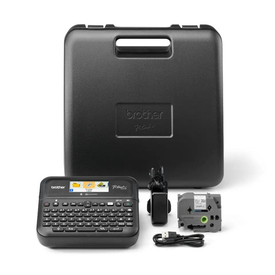 Brother PT-D610BTVP P-Touch tarrakirjoitin / mukana kantolaukku