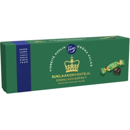 Suklaakonvehti 320g Fazer Vihreät kuulat