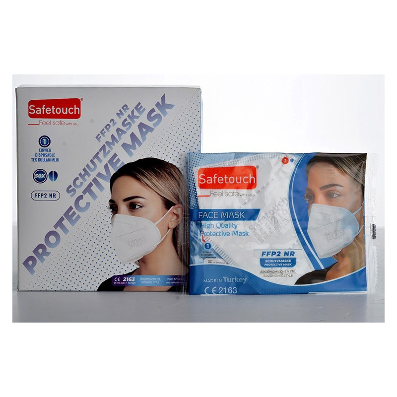Hengityssuojain FFP2 Safetouch /50kpl (pkt)