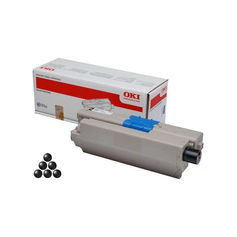 OKI C332/MC363 Musta 3,5K Laserkasetti
