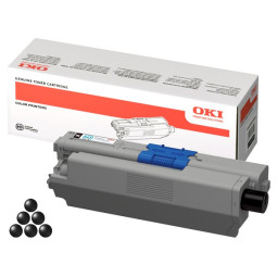OKI C301/MC342 Musta 2,2K Laserkasetti
