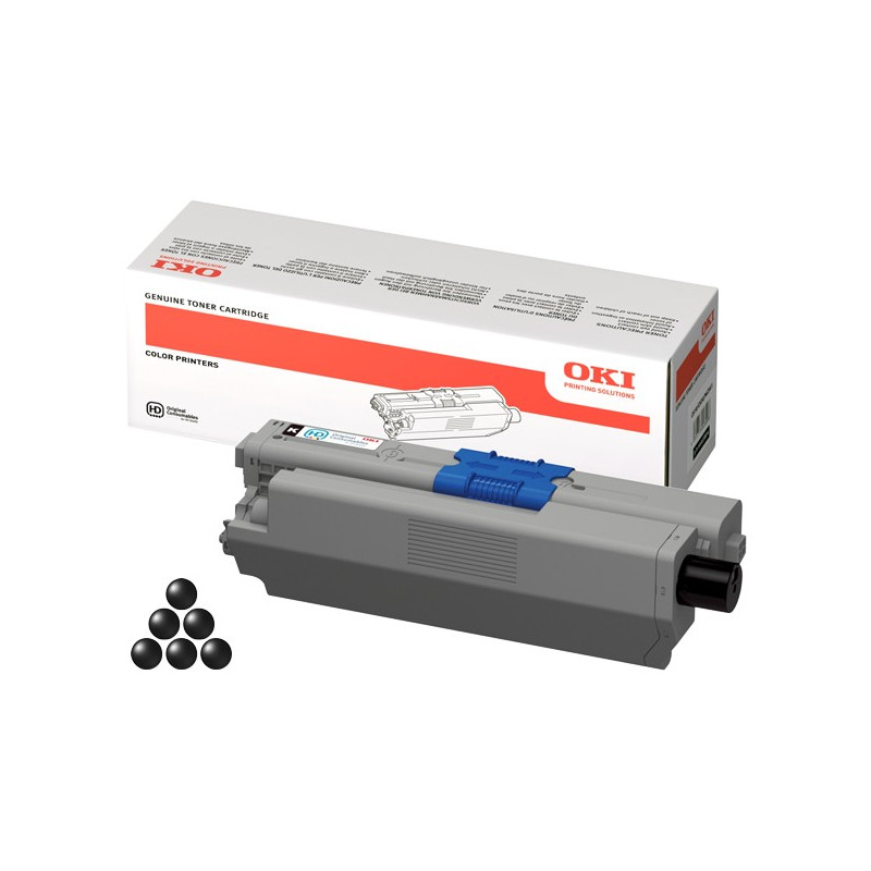 OKI C301/MC342 Musta 2,2K Laserkasetti