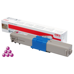 OKI C332/MC363 Magenta 3K Laserkasetti