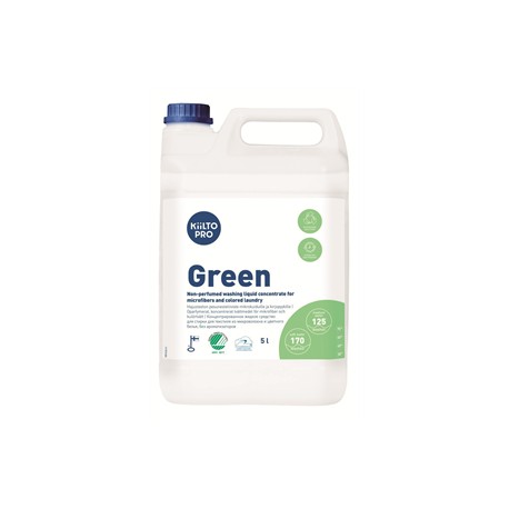 Pyykinpesuneste Green Liquid Textile Wash 5L