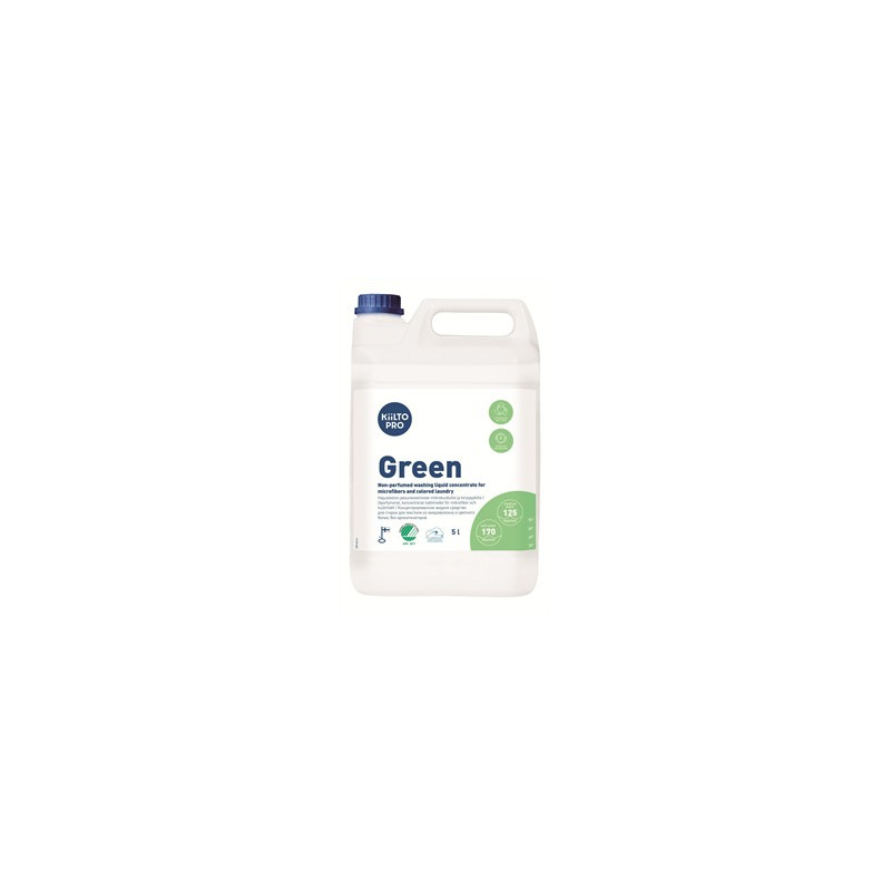 Pyykinpesuneste Green Liquid Textile Wash 5L