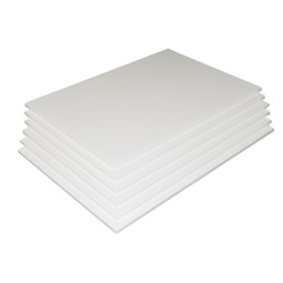 Kapalevy 50x70cm Valkoinen