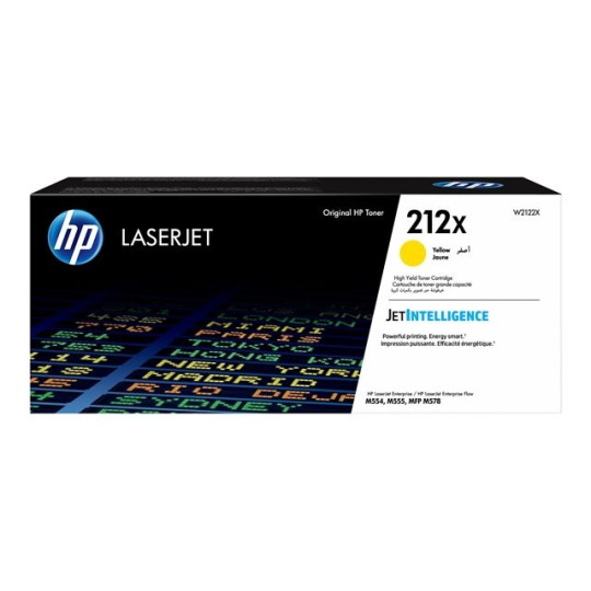HP 212X Yellow 10K Laserkasetti (W2122X)