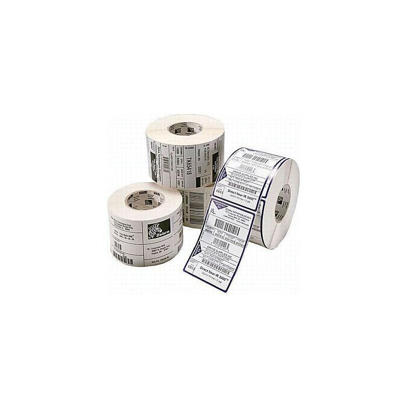 Lämpösiirtotarra 102x152mm Zebra Kiiltävä Polyeteenitarra