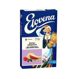 Annospikapuuro Elovena Hetki omena-mustikka-vadelma 6x35g