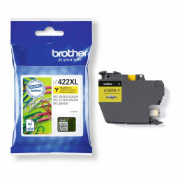 Brother LC422XLY Yellow Mustepatruuna