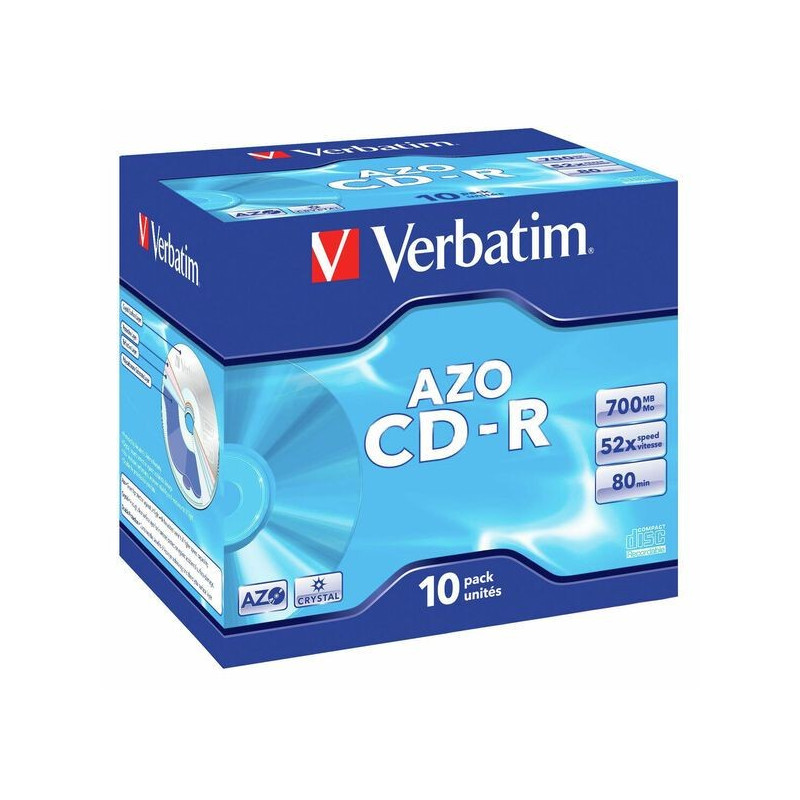 CD-levy Verbatim CD-R 700MB/80min 52x