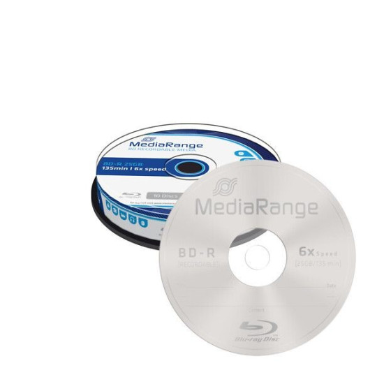 BD-levy MediaRange BD-R 25GB 6x Blu-Ray