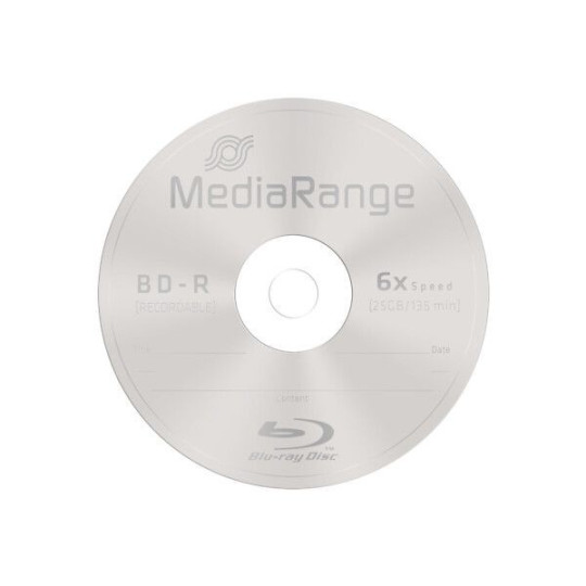 BD-levy MediaRange BD-R 25GB 6x Blu-Ray