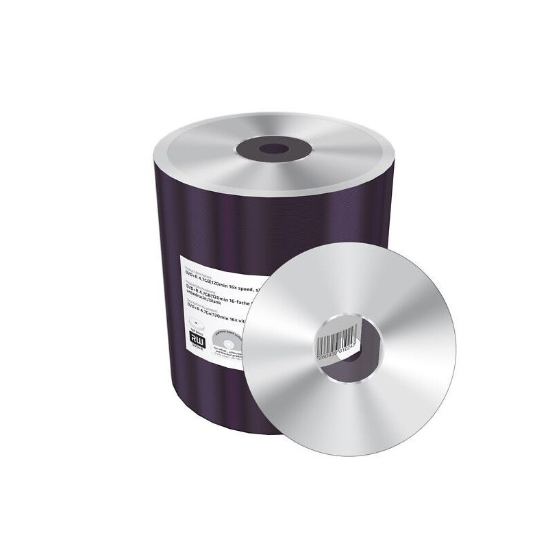 DVD-levy MediaRange DVD-R 4.7GB 16x/120min Blanco-pintainen