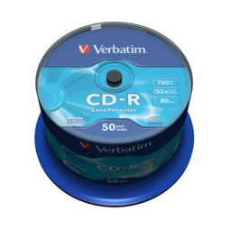 CD-levy Verbatim CD-R 700MB/80min 52x