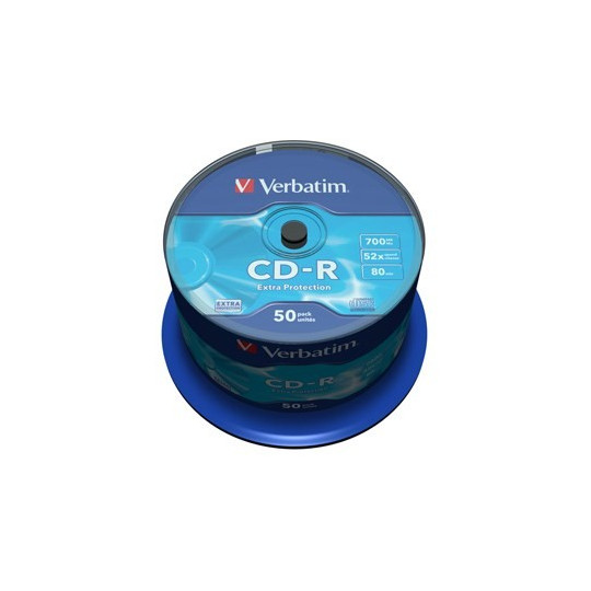 CD-levy Verbatim CD-R 700MB/80min 52x