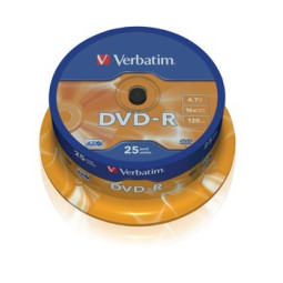 DVD-levy Verbatim DVD-R 4,7GB 16x