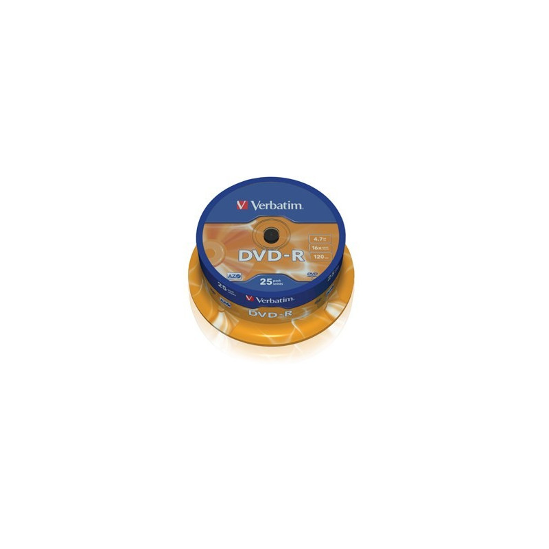 DVD-levy Verbatim DVD-R 4,7GB 16x