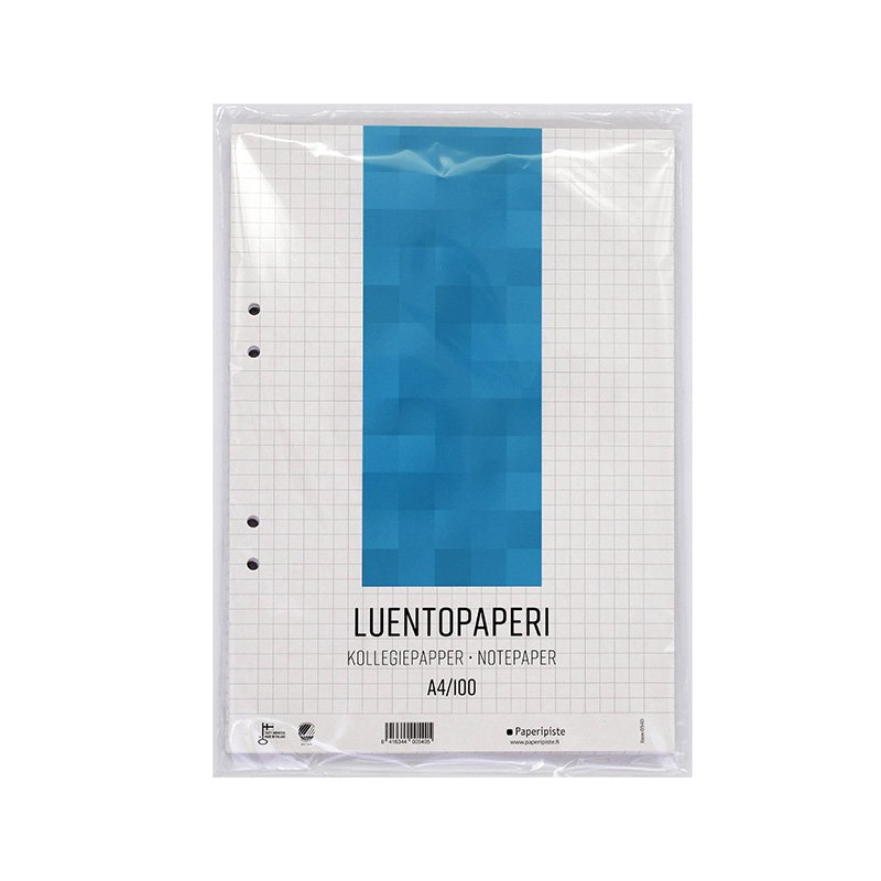 Luentopaperi A4/100 7x7mm 8-12r