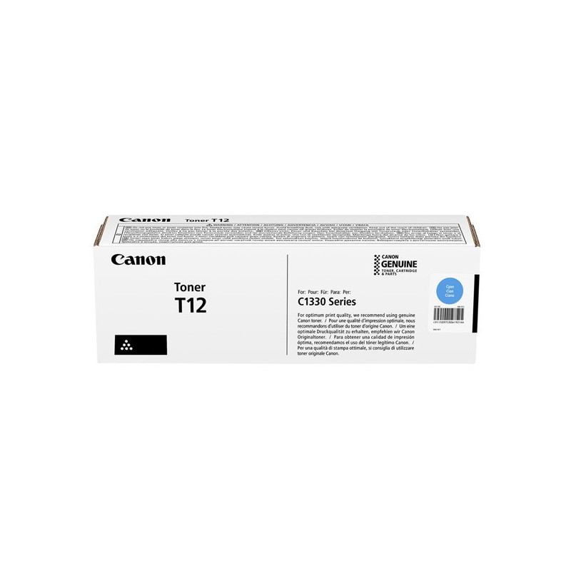Canon T12 Cyan 5,3K Laserkasetti
