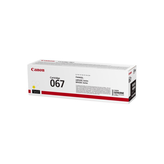 Canon 067 Yellow 1,25K Laserkasetti