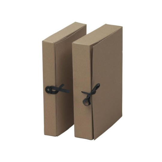 Arkistokotelo A4/8cm nappi/nauha