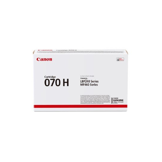Canon 070H Musta 10,2K Laserkasetti